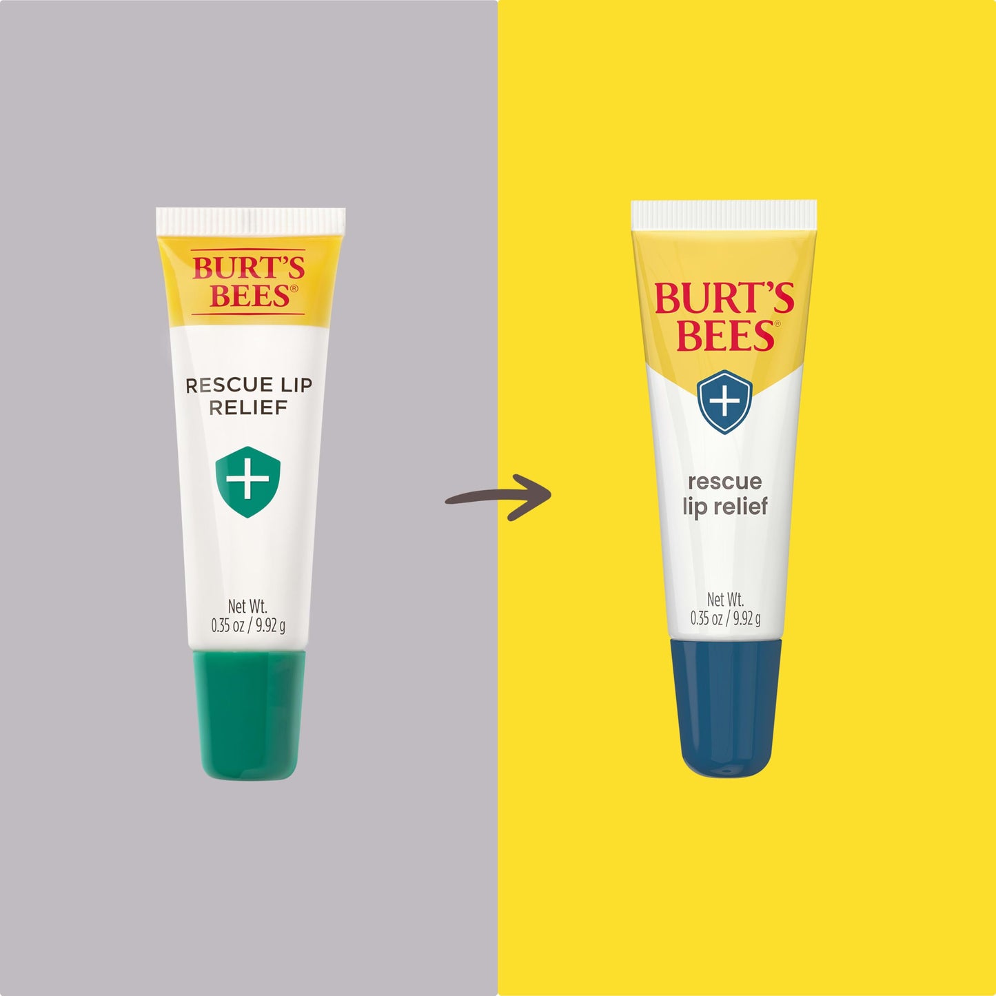Burt’s Bees Rescue Lip Relief with Shea Butter and Echinacea, 100% Natural Origin, 0.35 Ounces(Pack May Vary) Beauty and Personal Care Burt's Bees