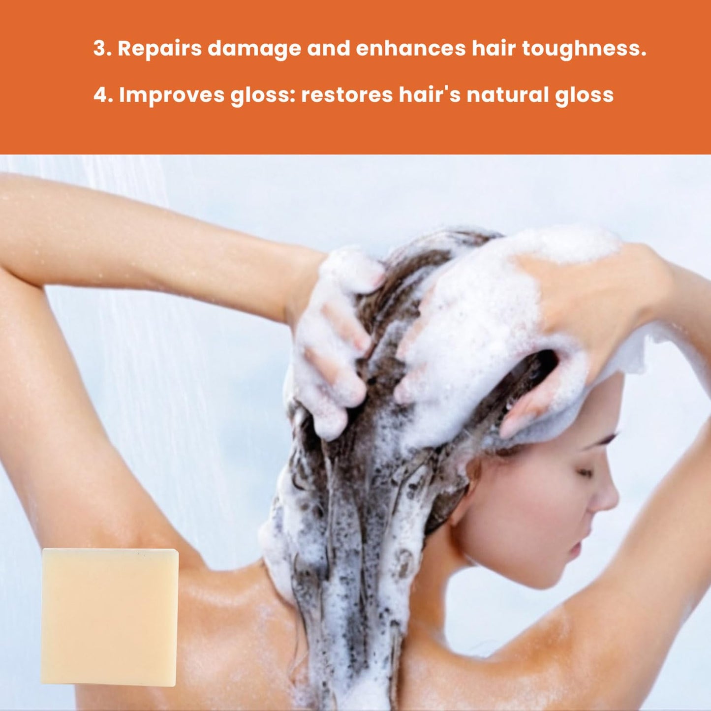 Rice Water Bar Shampoo and Conditioner Set for Hair Growth, Handcrafted Travel Solid Shampoo and Conditioner for Thinning Hair, Hydrating Beauty & Personal Care CLY AMS