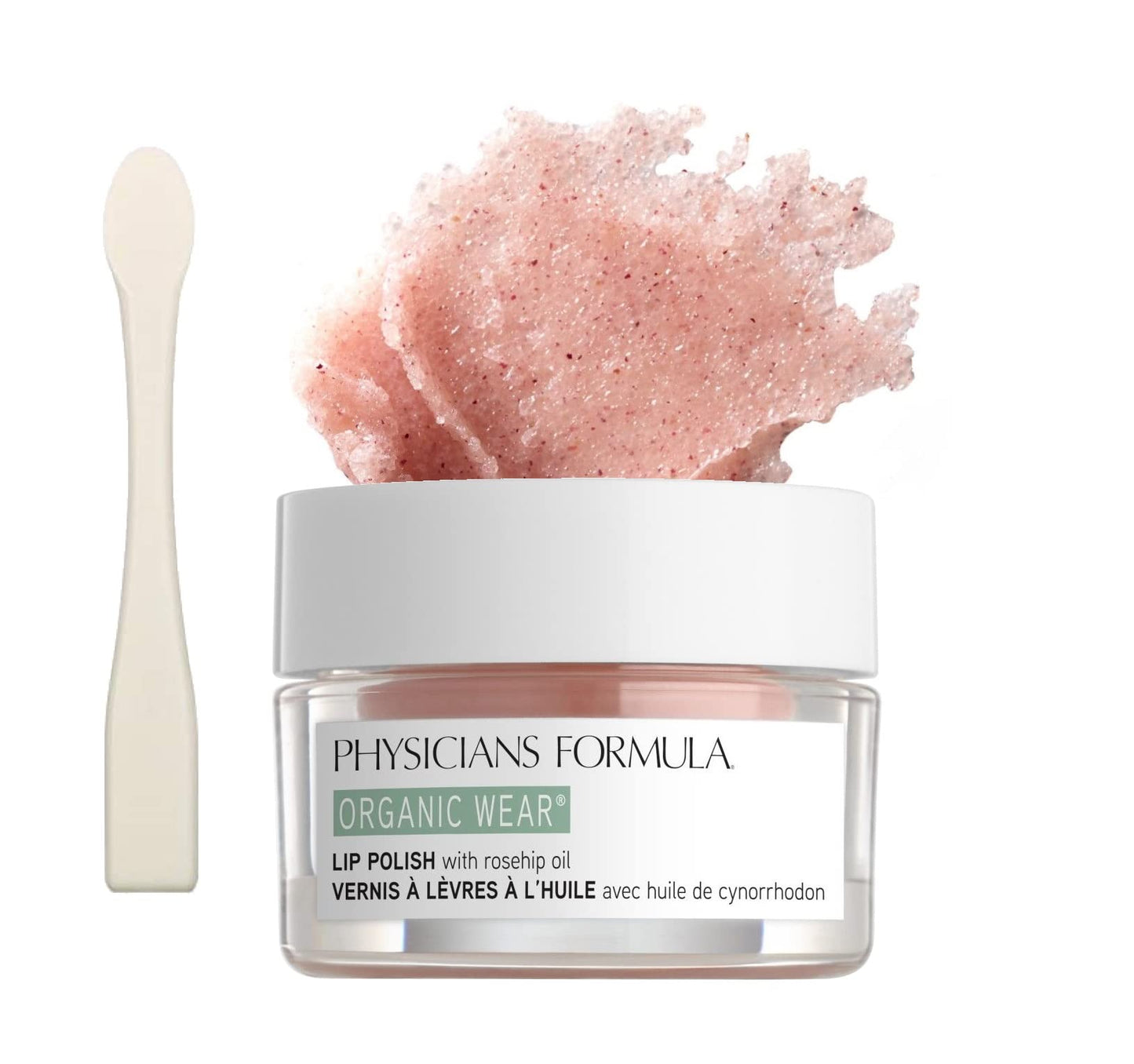Physician's Formula Organic Wear Lip Polish with Exfoliating Lip Scrub and Skin-Nourishing Organic Ingredients - Lip Treatment for Dry Cats Beauty & Personal Care Physicians Formula