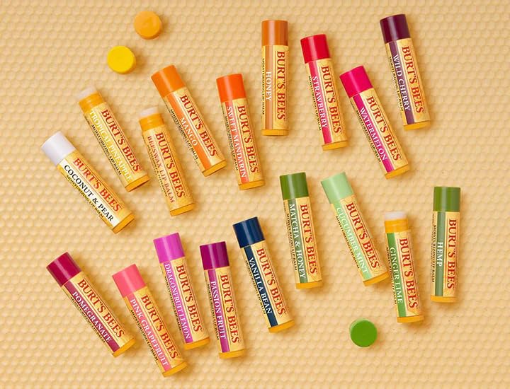 Burt's Bees 12 Count Lip Balm Variety Gift Pack -Stocking Stuffer - Assorted Flavors - Flavors Choosen at Random Beauty and Personal Care Burt's Bees