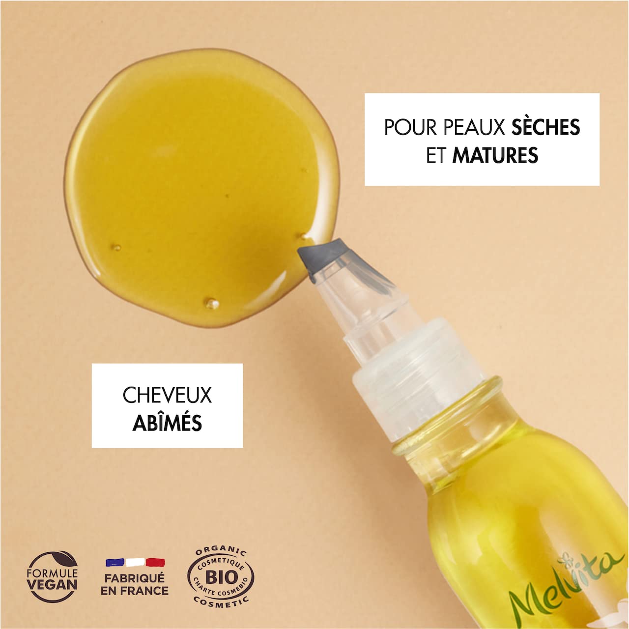 Melvita Argan Oil, 1.7 fl.oz Bottle Beauty & Personal Care Melvita