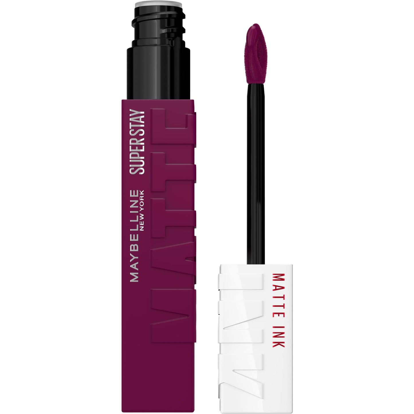 Maybelline Super Stay Matte Ink Liquid Lipstick Makeup, Long Lasting High Impact Color, Up to 16H Wear, Believer, Deep Plum, 1 Count, Packaging May Beauty & Personal Care MAYBELLINE