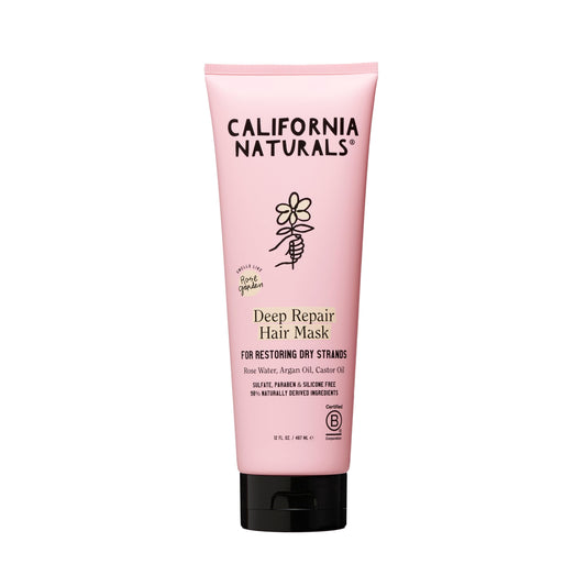 California Naturals Deep Repair Hair Mask for Dry Damaged Hair, with Argan Oil and Shea Butter, Color Safe, Natural, Vegan, Sulfate and Paraben Free Beauty and Personal Care California Naturals Default Title
