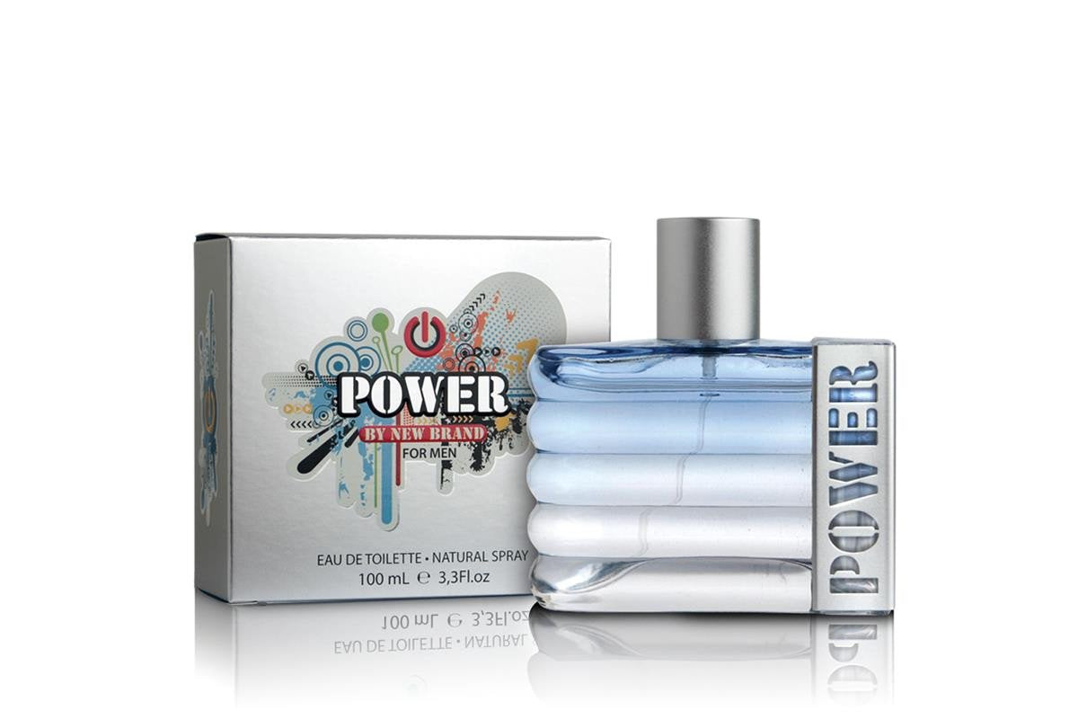 New Brand Power Men 3.4 Oz Eau De Toilette Men Perfume Beauty & Personal Care New Brand