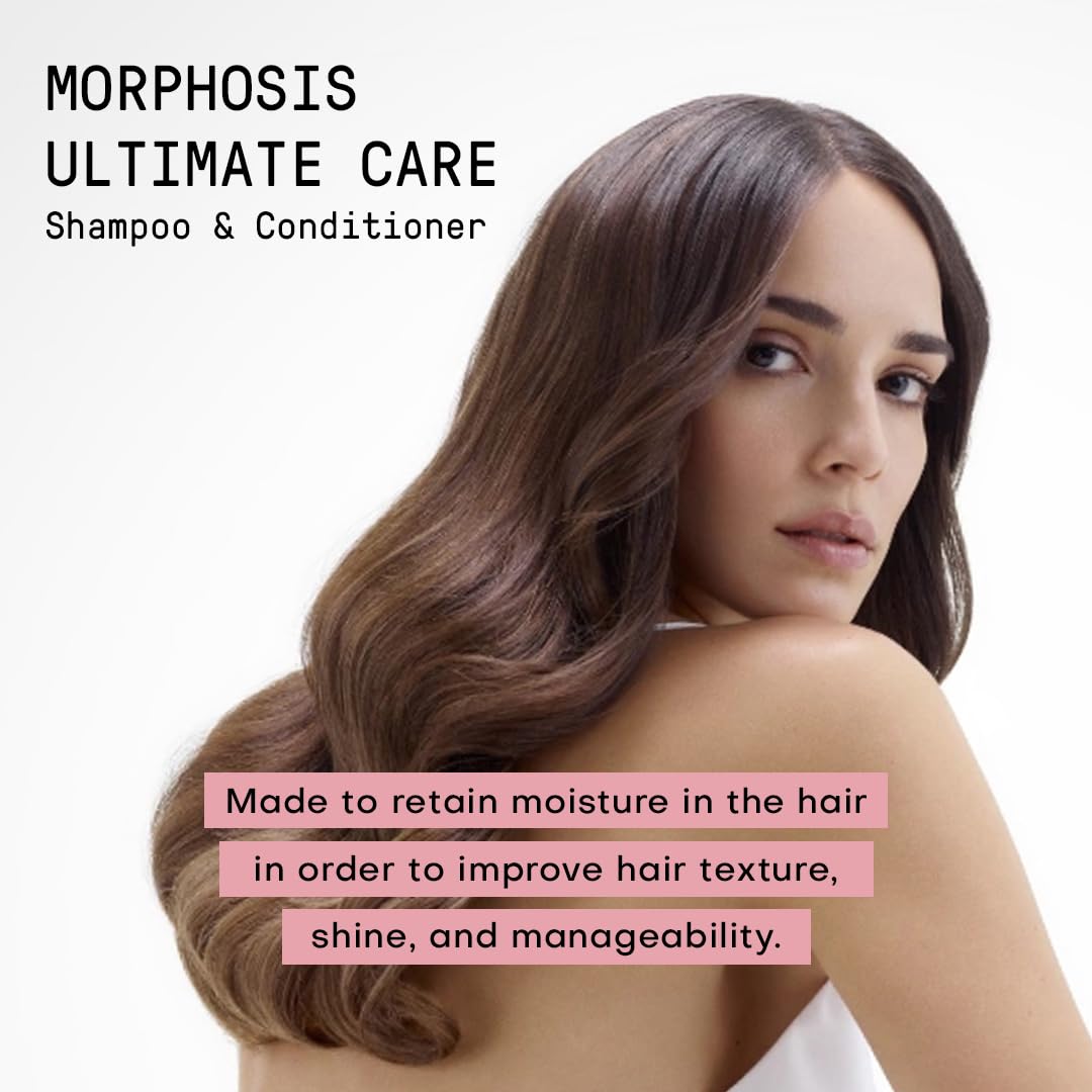 Framesi Morphosis Ultimate Care Shampoo and Conditioner Set, 8.4 fl oz, Moisturizing & Hydrating Shampoo and Conditioner Duo Beauty & Personal Care F FRAMESI