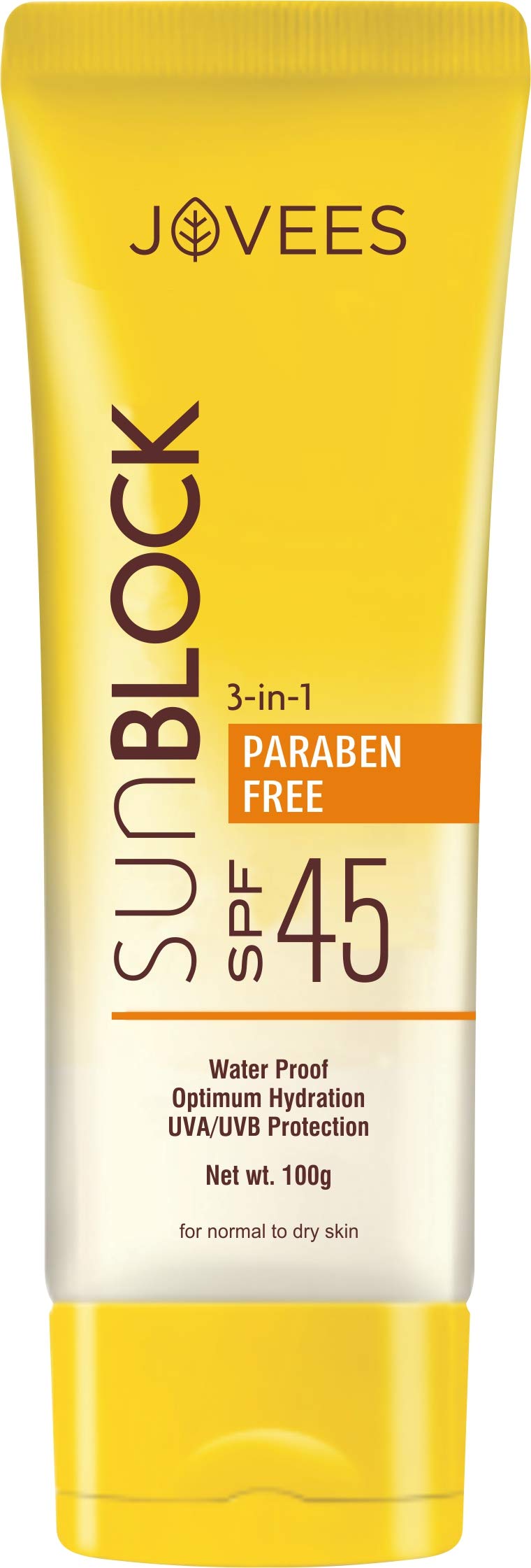 Jovees Anjeer & Carrot Sunblock with SPF 45 100g Beauty & Personal Care Jovees