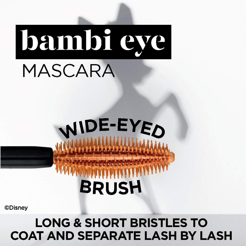 L’Oréal Paris Cosmetics Bambi Eye Washable Mascara, Lasting Volume, Black Brown, 0.28 fl. oz. Beauty & Personal Care L'Oreal Paris