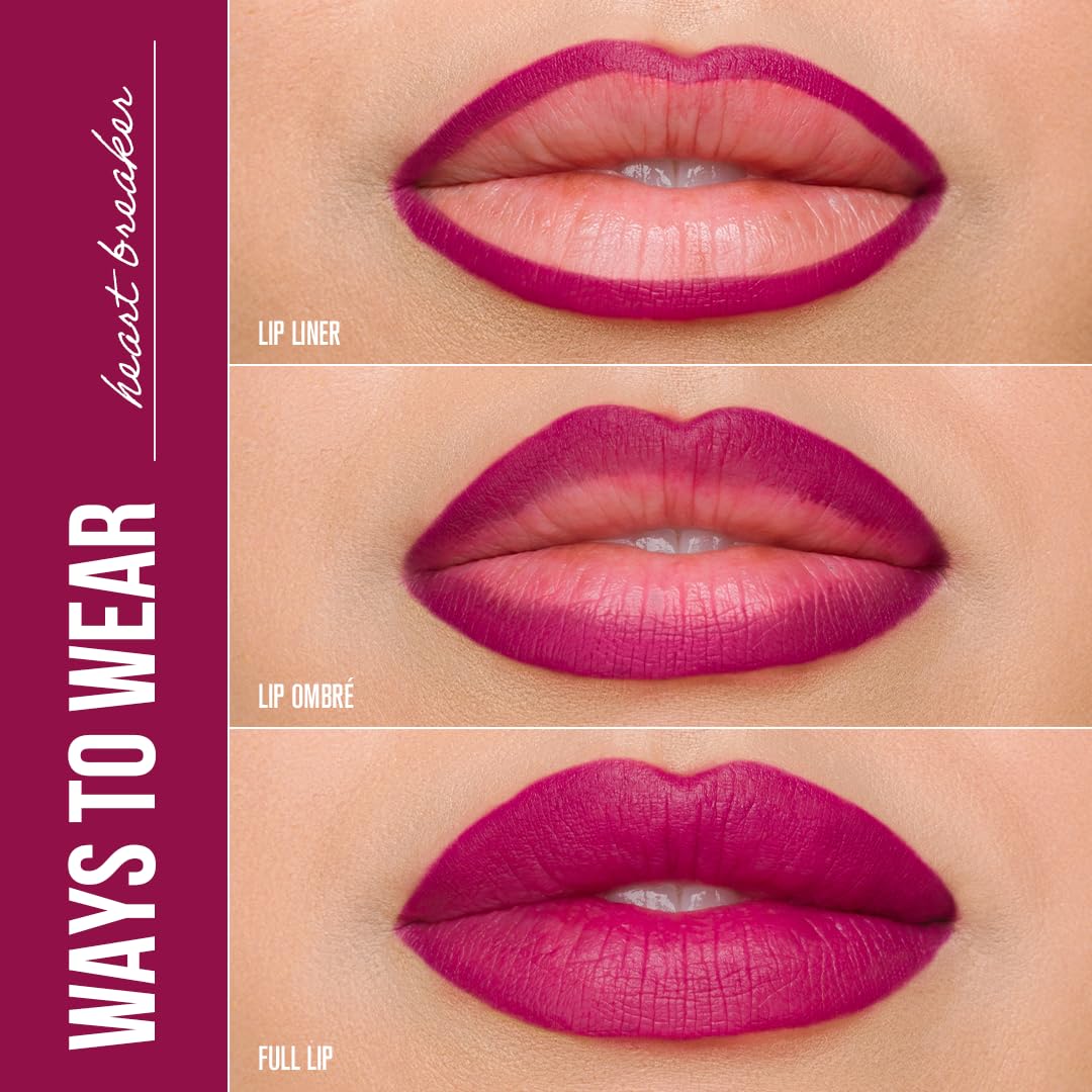 Jeffree Star Cosmetics Velour Lip Liner, Creamy Formula, Satin Finish, Long-Lasting, Peptide Complex, Mineral Oil-Free, Vegan & Cruelty-Free Beauty & Personal Care Jeffree Star