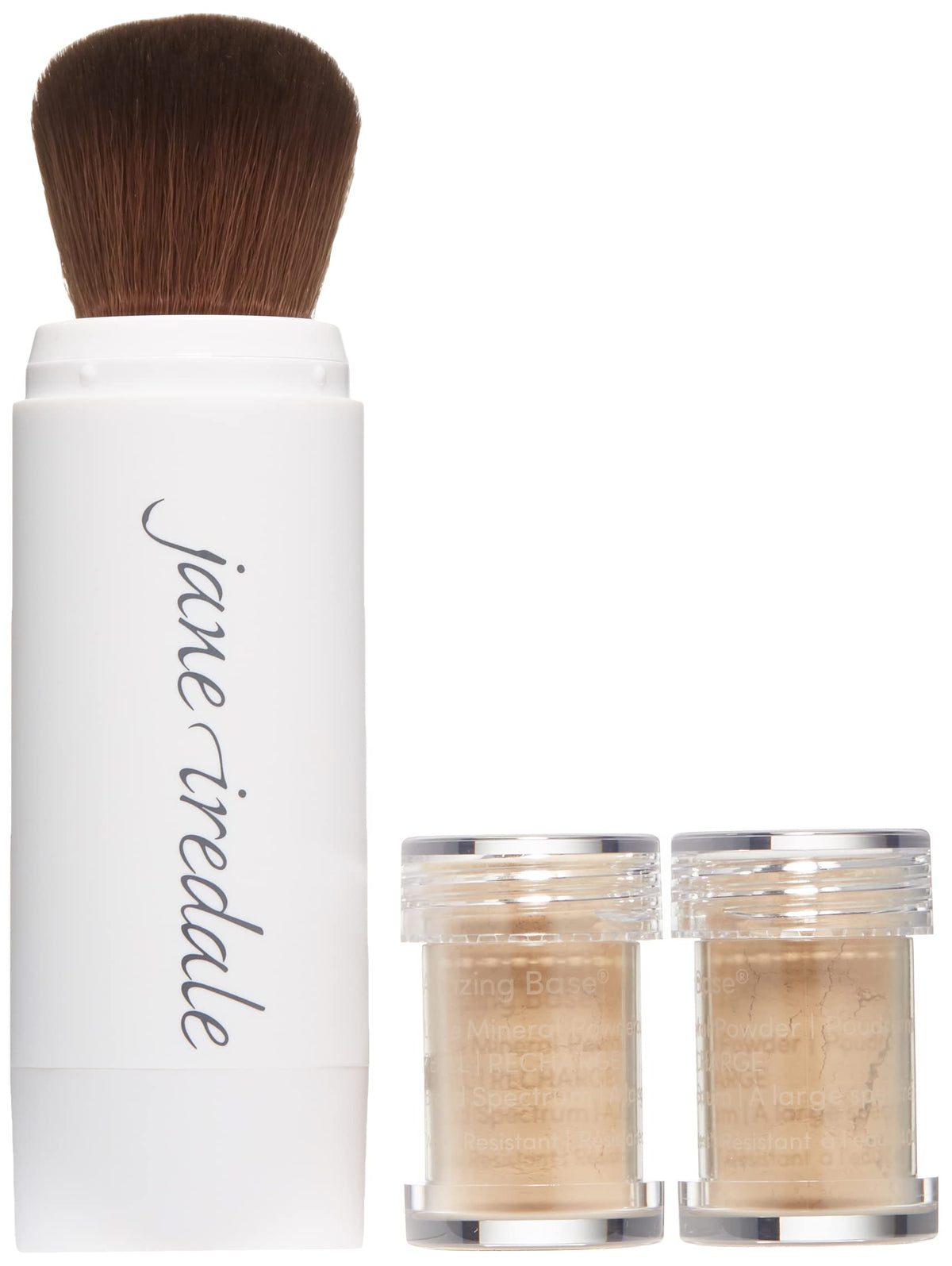 jane iredale Amazing Base Refillable Brush, Golden Glow, 0.18 oz. Beauty & Personal Care jane iredale