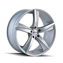 TR72 20x10, Bolt Pattern: 5x120/, Offset: 20, GLOSS SILVER/MACHINED FACE, set of 1 Beauty & Personal Care Touren