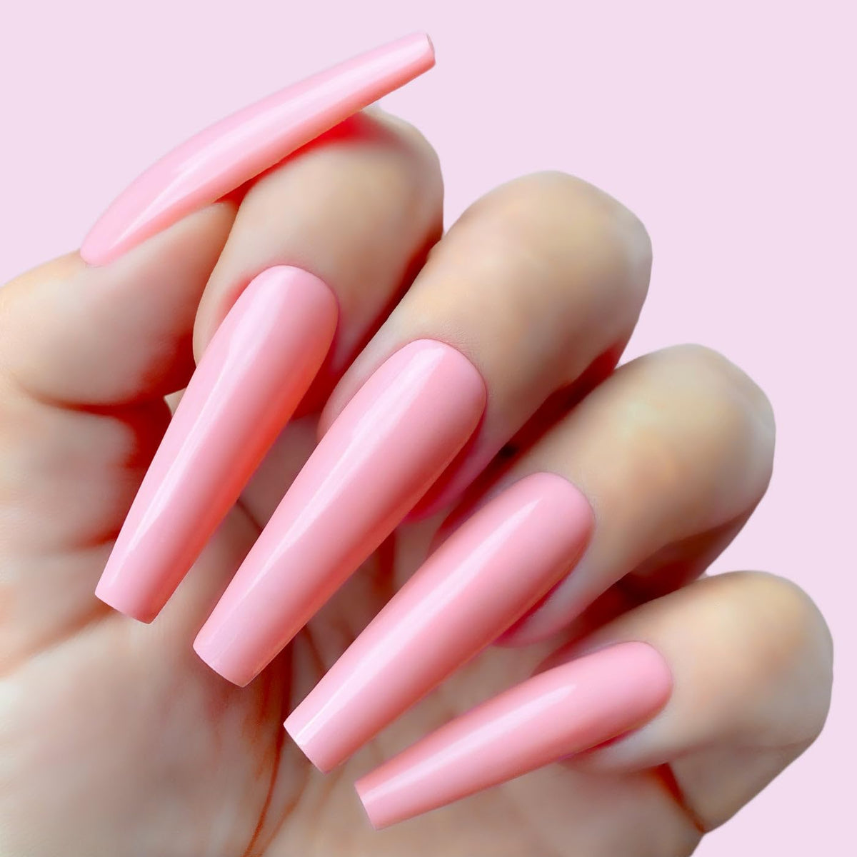 Kiara Sky All-In-One Acrylic Nail Powder | Multi-Use Dip & Acrylic Powder | Sculpting, Overlay & Dipping 2 oz, Lets Flamingle