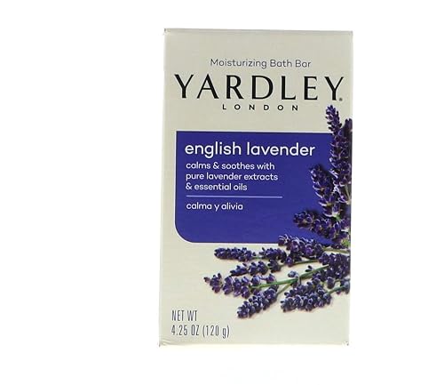 Yardley Bath Bars English Lavender 8oz Beauty & Personal Care Yardley