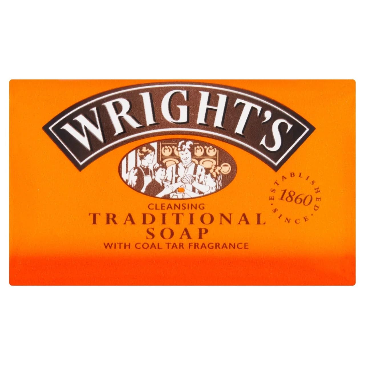 Wright's Coal Tar Traditional Soap (125g) by Wright's (Soap) Beauty & Personal Care Wright's