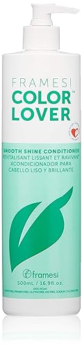 FRAMESI Color Lover Smooth Shine Conditioner, 16.9 fl oz, Sulfate Free Conditioner with Coconut Oil and Quinoa, Color Treated Hair Beauty & Personal Care FRAMESI