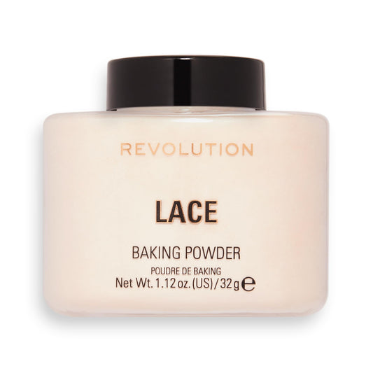 Revolution, Loose Baking Powder, Makeup Setting Powder, Long-Lasting Coverage, Mattifies & Reduces Shine, Lace, 1.12 oz Beauty and Personal Care Makeup Revolution Default Title
