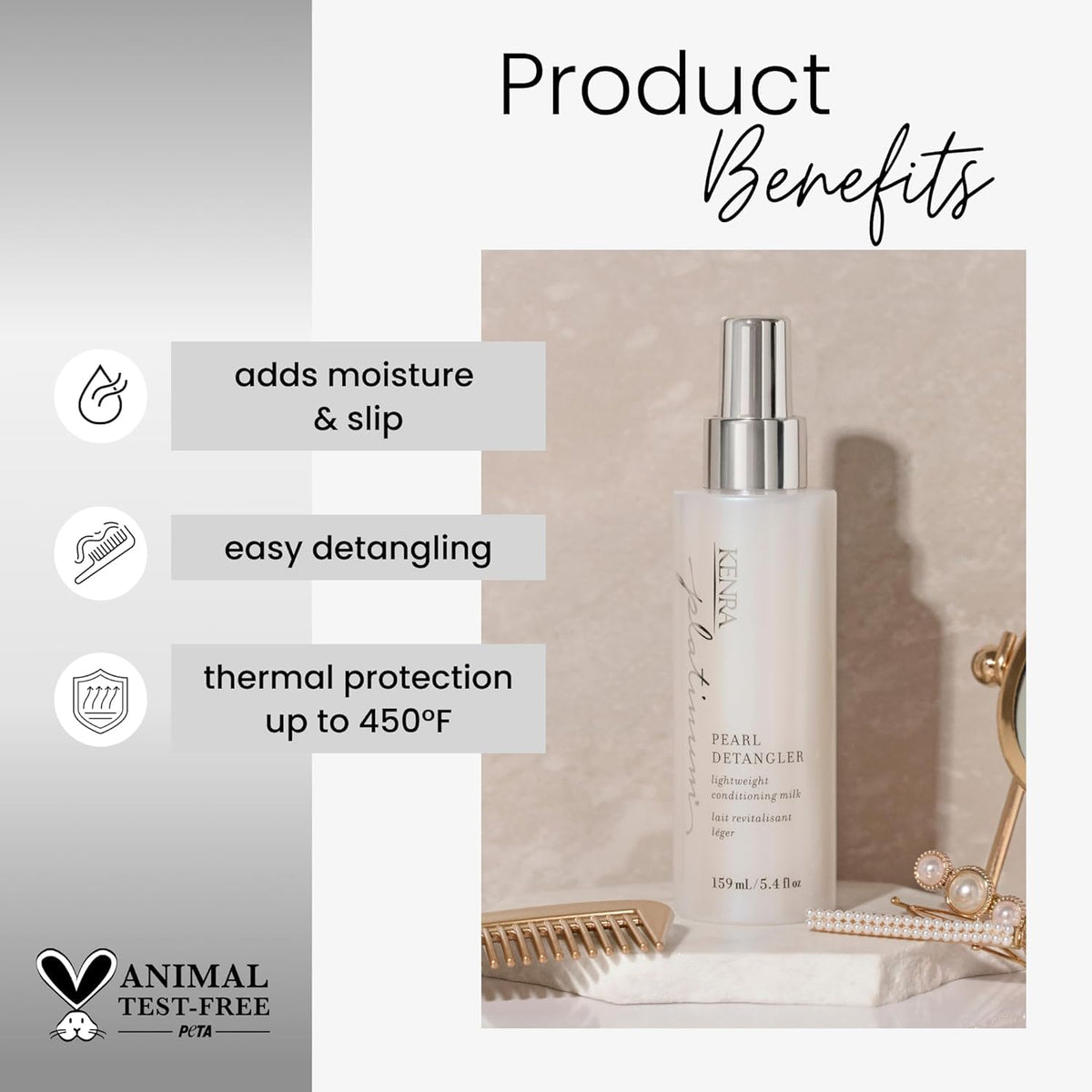 Kenra Professional Our Greatest Hits | Kit Includes Full Size Volume Mousse Extra 17, Thermal Styling Spray 19, Pearl Detangler, and Dry Texture Spray