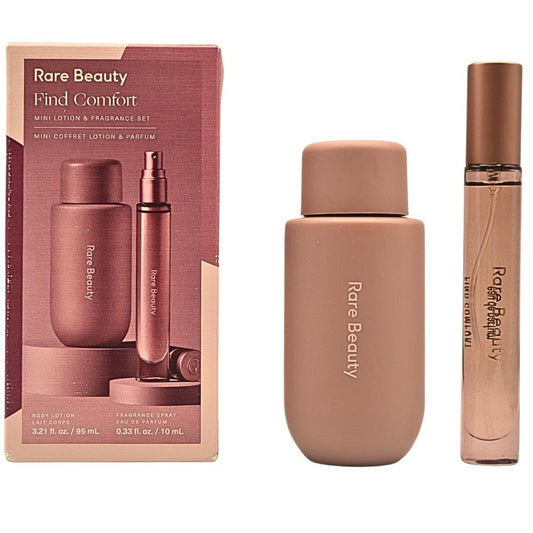 Rare Beauty Mini Find Comfort Lotion & Fragrance Set: Find Comfort Hydrating Body Lotion Mini & Find Comfort Eau de Parfum Beauty & Personal Care Rare Beauty