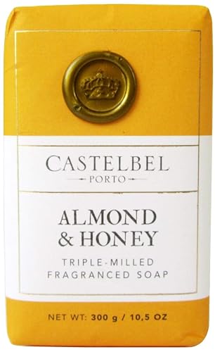 Castelbel Porto"Almond & Honey" - Triple-Milled Fragranced Soap Bar 10.5 Ounce. Made in Portugal. Beauty & Personal Care Castelbel Porto