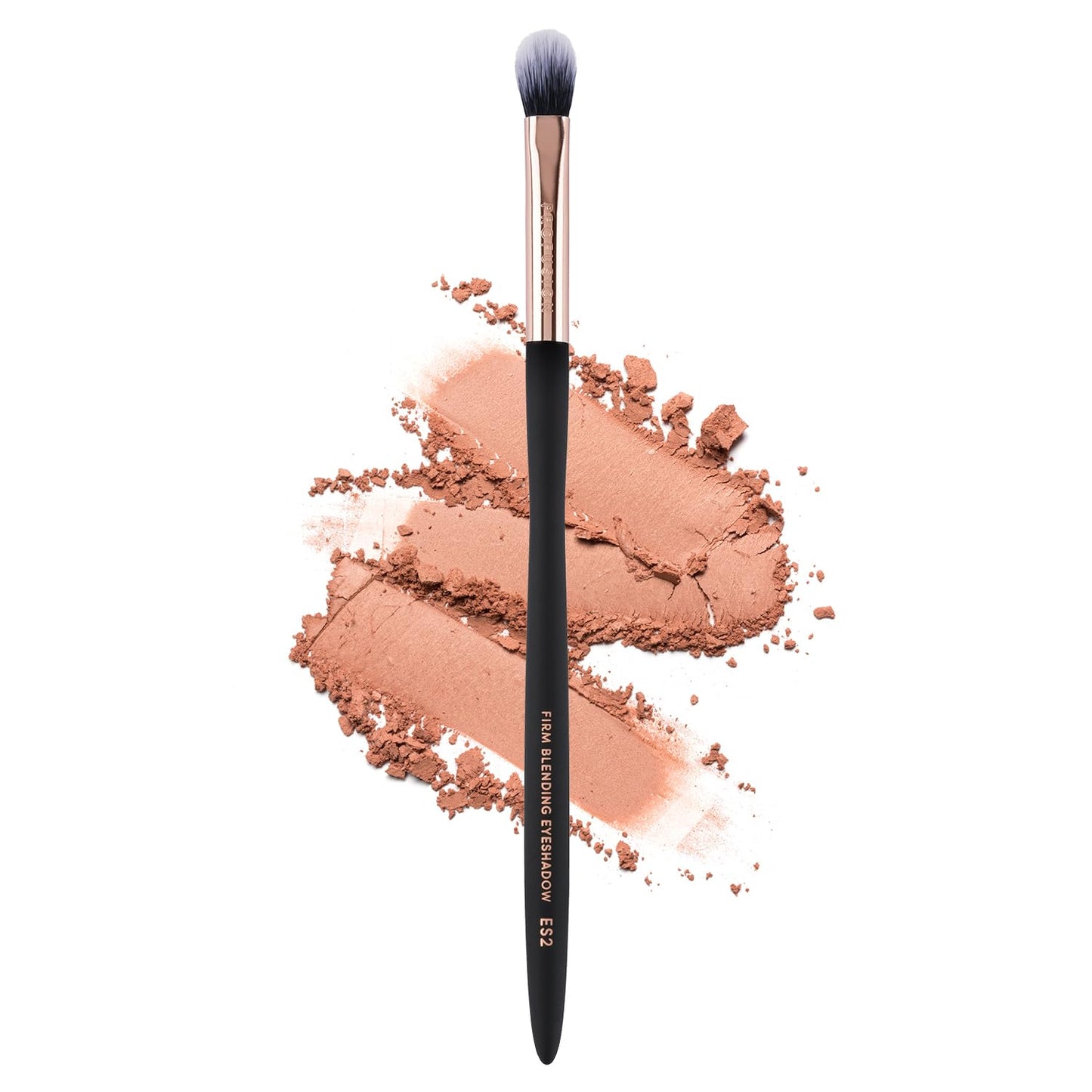 Profusion Cosmetics Firm Blending Eyeshadow Brush - Synthetic Fibers for Smooth Shading & Precision Blending, Waved handle Design, Vegan Beauty & Personal Care Profusion Cosmetics