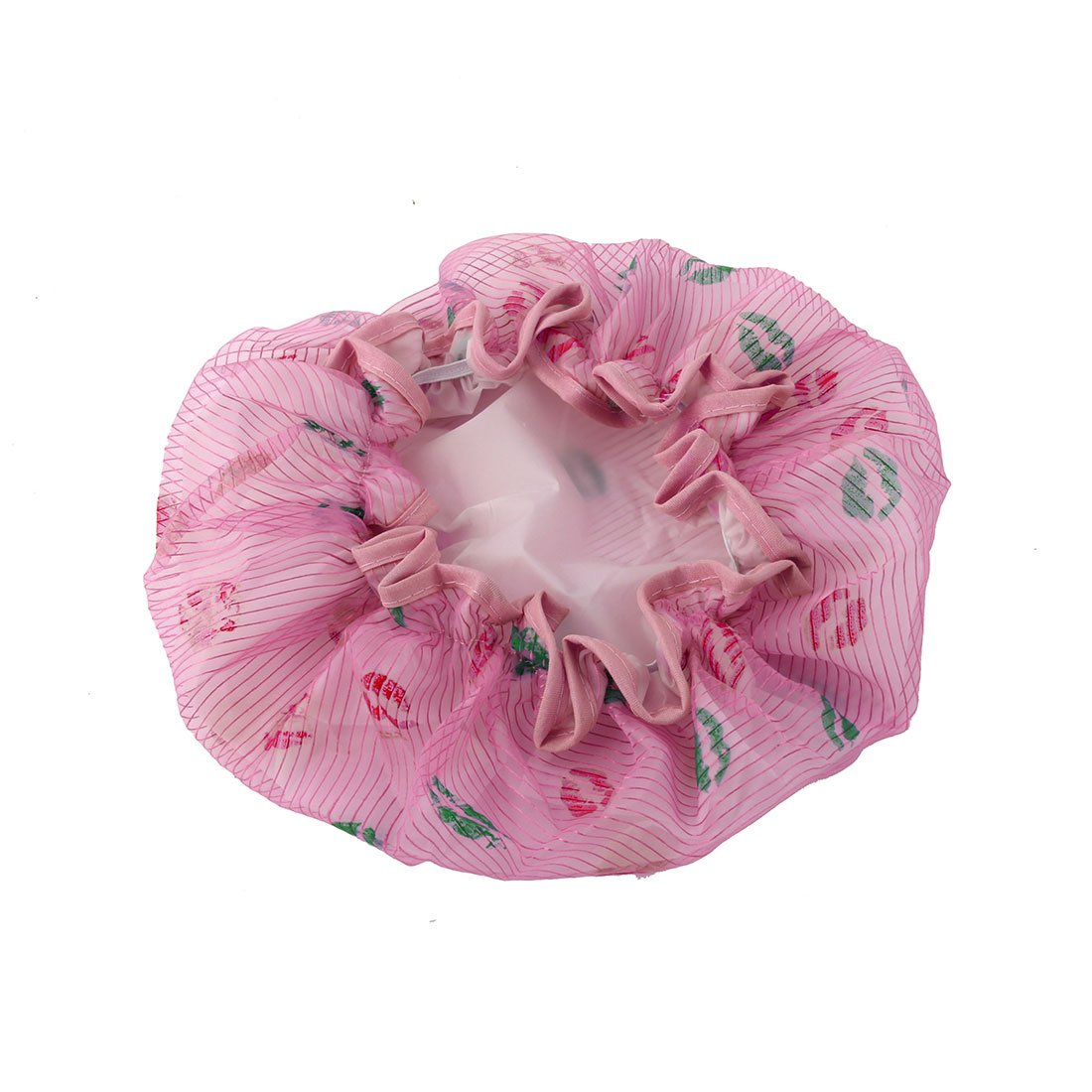 Ruilogod Organza Lip Pattern Household Hair Protector Water Resistant Spa Bath Shower Cap (id: c7d fc2 eff 7bf c02 Beauty and Personal Care Ruilogod