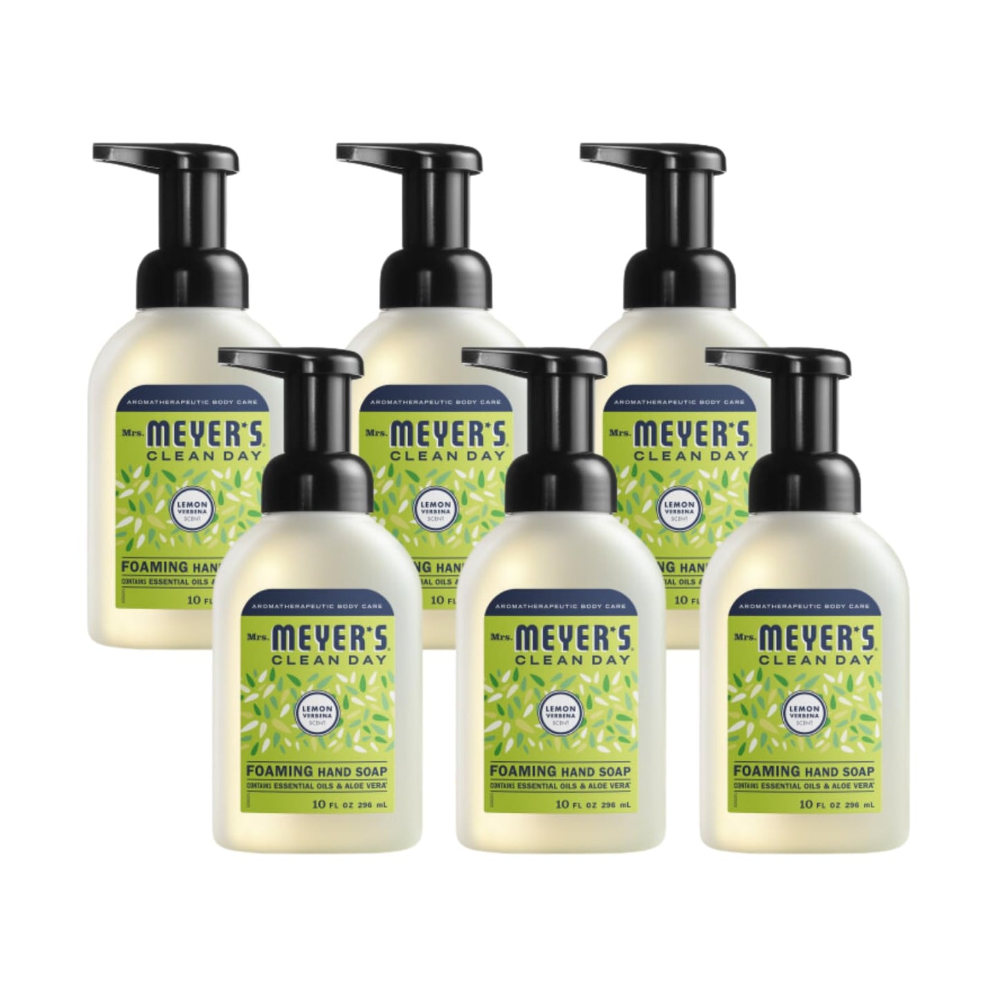 Mrs. MEYER'S Foaming Hand Soap, Lemon Verbena,10 fl oz (Pack of 6) Beauty & Personal Care Mrs. MEYER'S