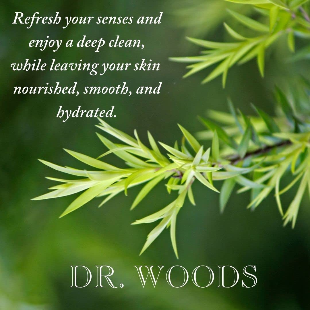 Dr. Woods Pure Tea Tree Liquid Castile Soap - Castile Soap with Organic Shea Butter for Body, Hands, and Face, for Men and Women - 32 Fl Oz Beauty & Personal Care Dr. Woods