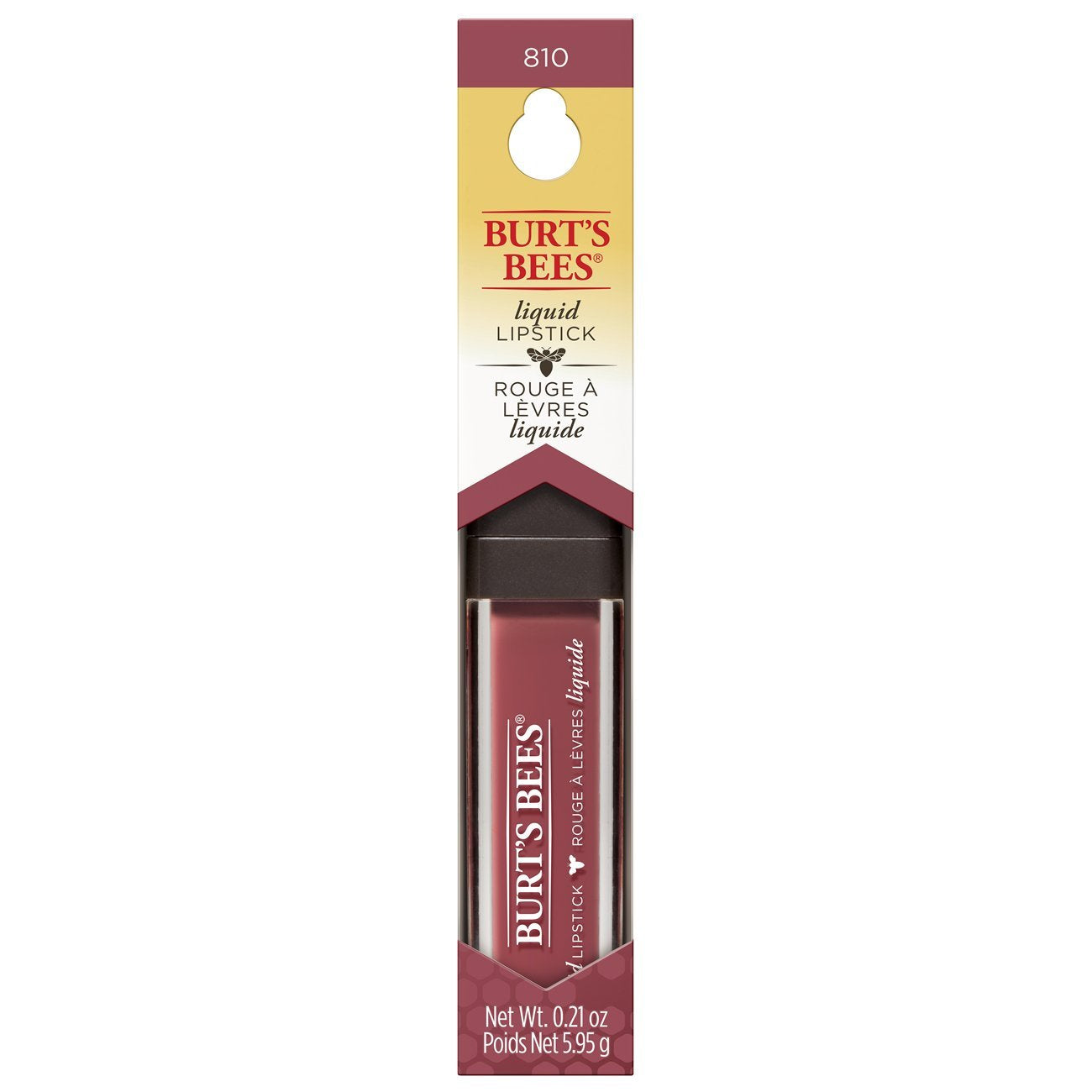 Burt's Bees 100% Natural Moisturizing Liquid Lipstick, Flushed Petal - 1 Tube Beauty & Personal Care Burt's Bees