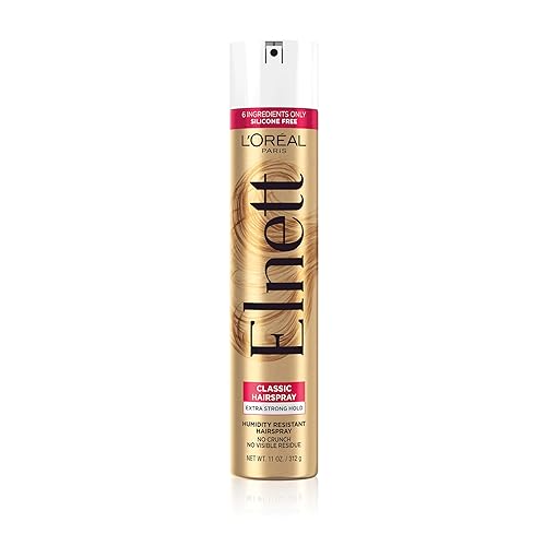 L'Oreal Paris Elnett Satin Extra Strong Hold Color Treated Classic Hairspray, 11 oz Beauty & Personal Care L'Oreal Paris