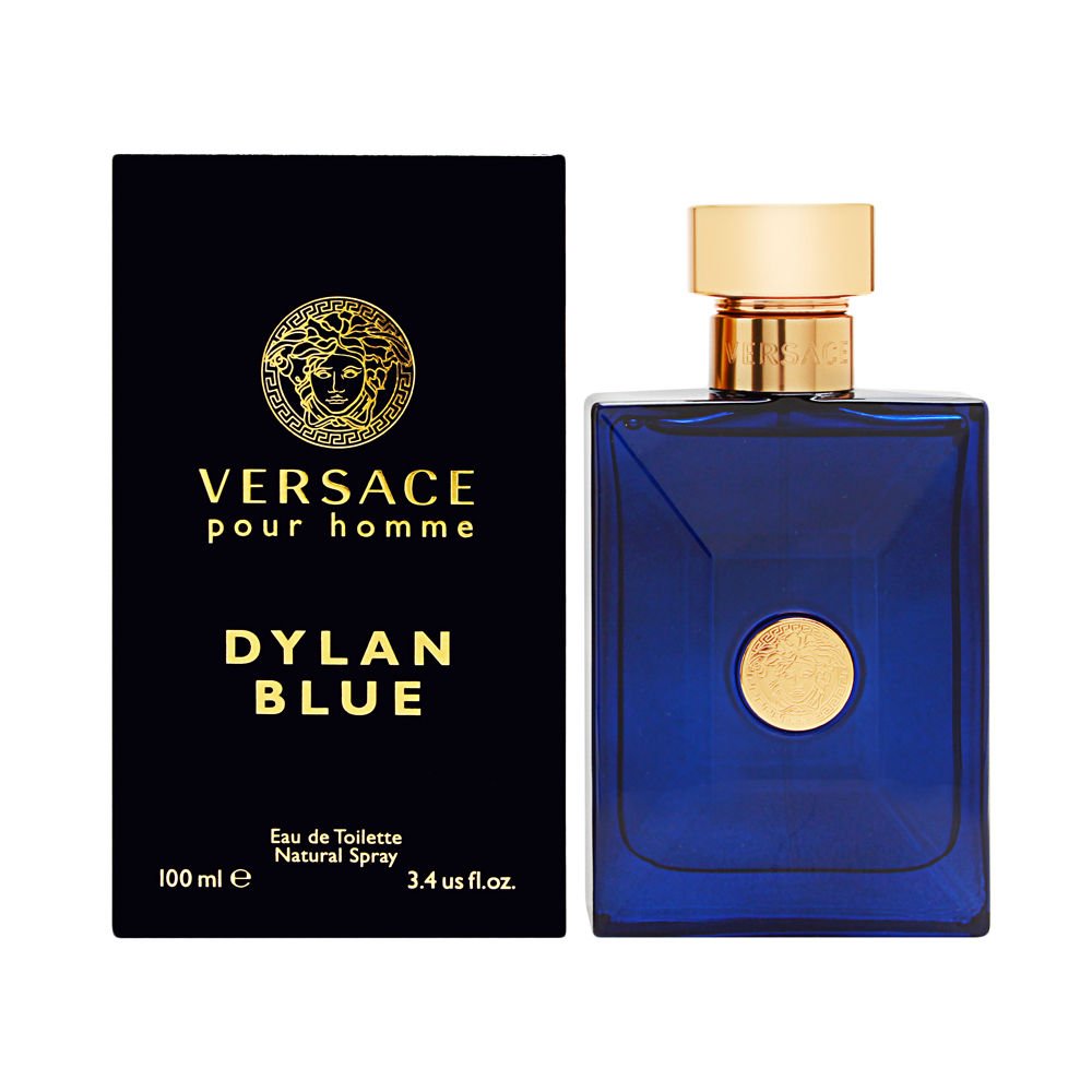Versace Pour Homme Dylan Blue for Men 3.4 oz Eau de Toilette Spray Beauty and Personal Care Versace