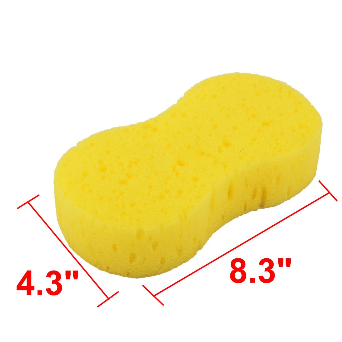 Ruilogod Sponge Home Bathroom Washing Cleaning Tool Bath Shower Ball Pouf Yellow (id: 146 3e6 cba da0 e14 Beauty and Personal Care Ruilogod