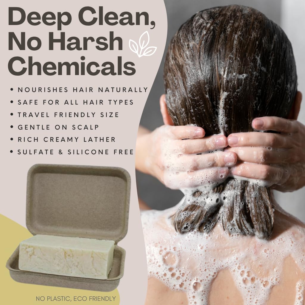 The Yellow Bird Solid Bar Shampoo Soap. Grapefruit, Rosemary, and Lavender. Mild Natural and Organic Ingredients. Sulfate Free. Gentle Scalp + Hair Beauty & Personal Care The Yellow Bird