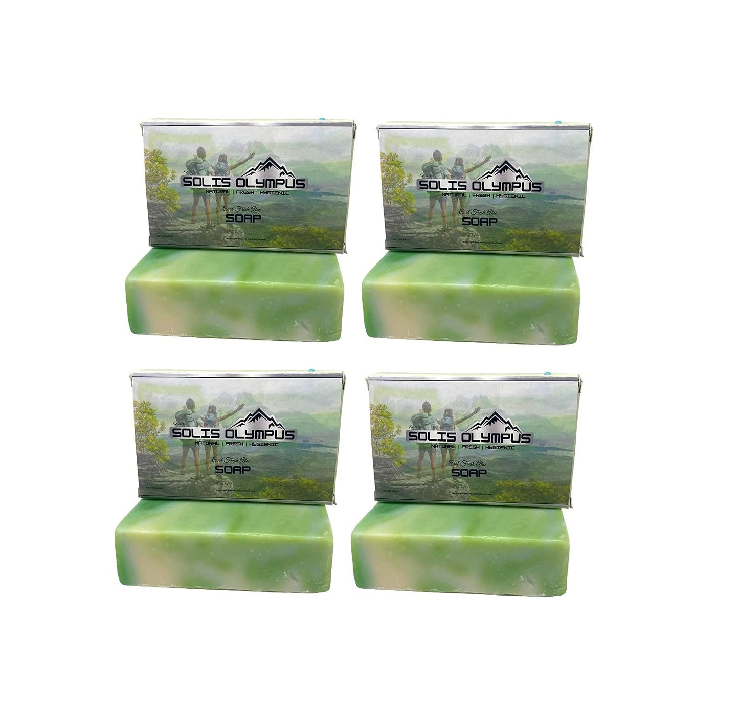 Solis Olympus Aloe Soap Bar with Essential Oil & Natural Ingredients | Anti-acne | Anti Pimple | Great Moisturizer Bar with Aloe Vera Fragrance Beauty & Personal Care Solis Olympus