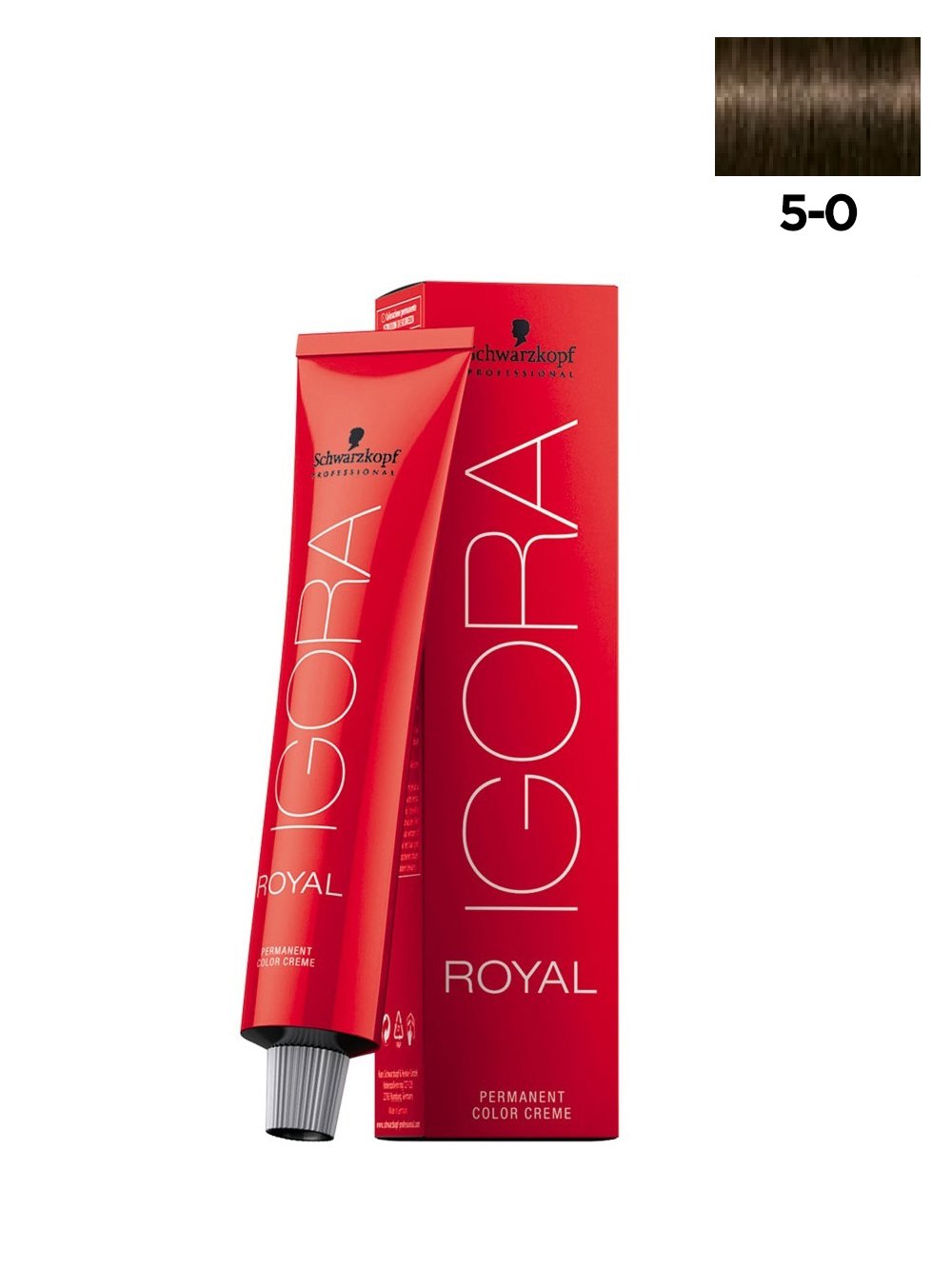 Schwarzkopf IGORA ROYAL 5-0 Light Brown Natural 60ml by Schwarzkopf Beauty & Personal Care Schwarzkopf