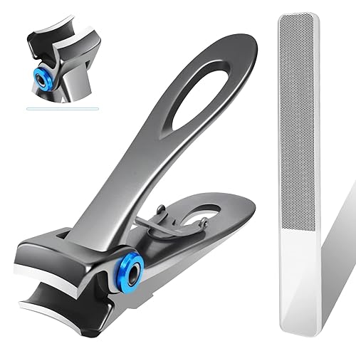 Werlla Extra Large Long Handle Toenail Clippers - 17mm Wide Jaw Opening Heavy Duty for Thick Toenails, Seniors, Men, Adults Beauty & Personal Care Werlla