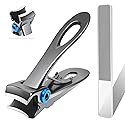 Werlla Extra Large Long Handle Toenail Clippers - 17mm Wide Jaw Opening Heavy Duty for Thick Toenails, Seniors, Men, Adults Beauty & Personal Care Werlla