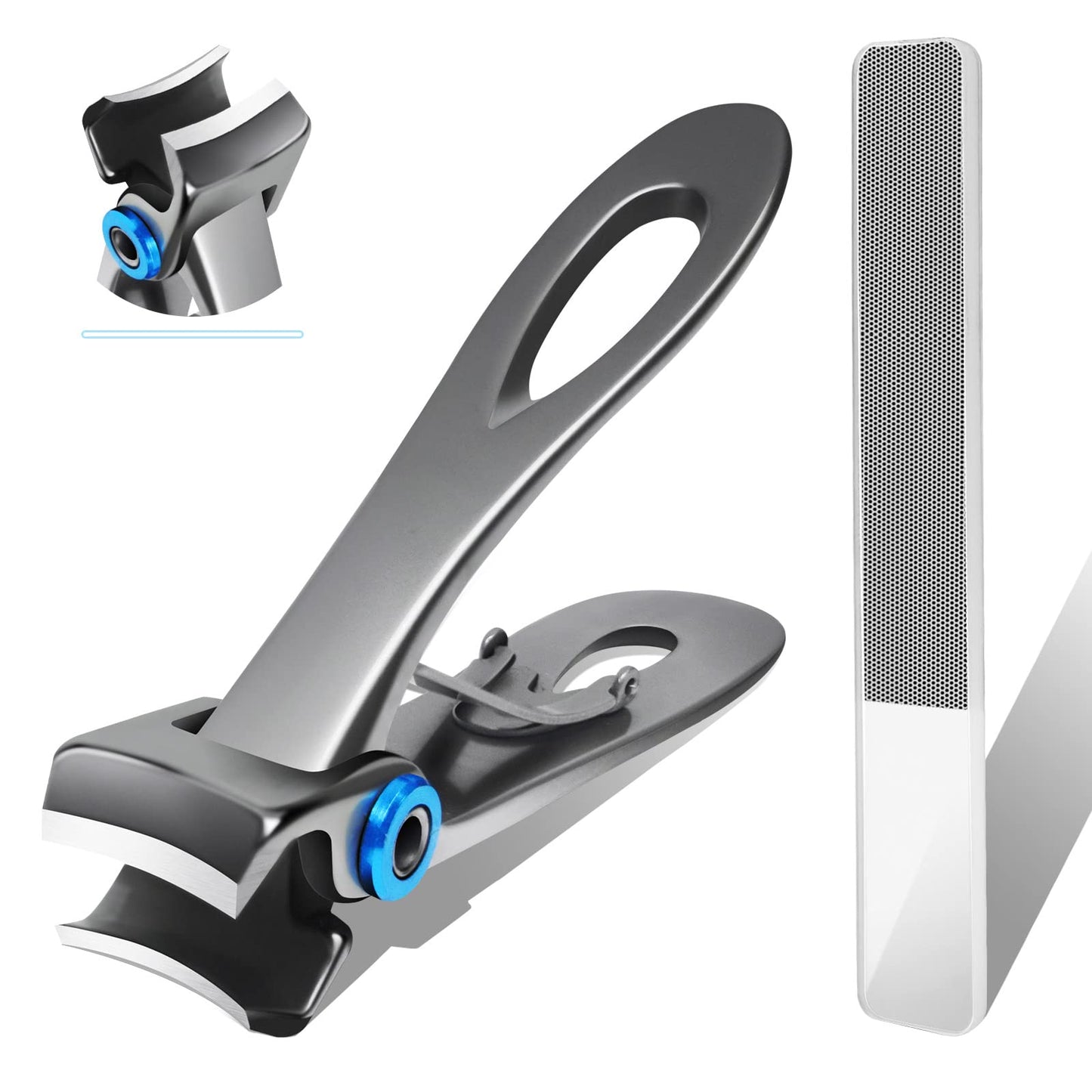 Werlla Extra Large Long Handle Toenail Clippers - 17mm Wide Jaw Opening Heavy Duty for Thick Toenails, Seniors, Men, Adults Beauty & Personal Care Werlla