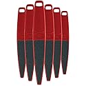 ForPro Professional Collection Red Panda Foot File, 60/100 Grit, Double-Sided Pedicure File for Feet and Heels, 10.5” L (Pack of 6) Beauty & Personal Care ForPro Professional Collection