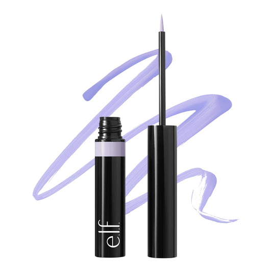 e.l.f. H2O Proof Inkwell Eyeliner Pen, High-pigment, Waterproof Liquid Eyeliner, Delivers A Matte Finish, Vegan , Lavender Daze Beauty & Personal Care e.l.f.