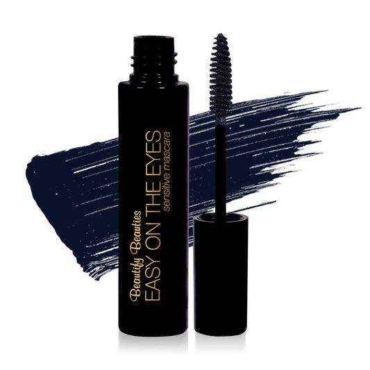 BeautifyBeauties EASY ON THE EYES Sensitive, Hypoallergenic Eye Mascara For Contact Lens Wearers - Non-irritating, Fragrance-free For Natural Looking Beauty & Personal Care BeautifyBeauties