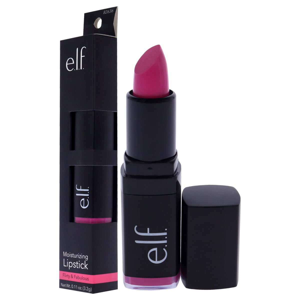 e.l.f. Cosmetics Moisturizing Lipstick, Provides Vibrant Color and Luminous Shine, Flirty and Fabulous Beauty & Personal Care e.l.f.