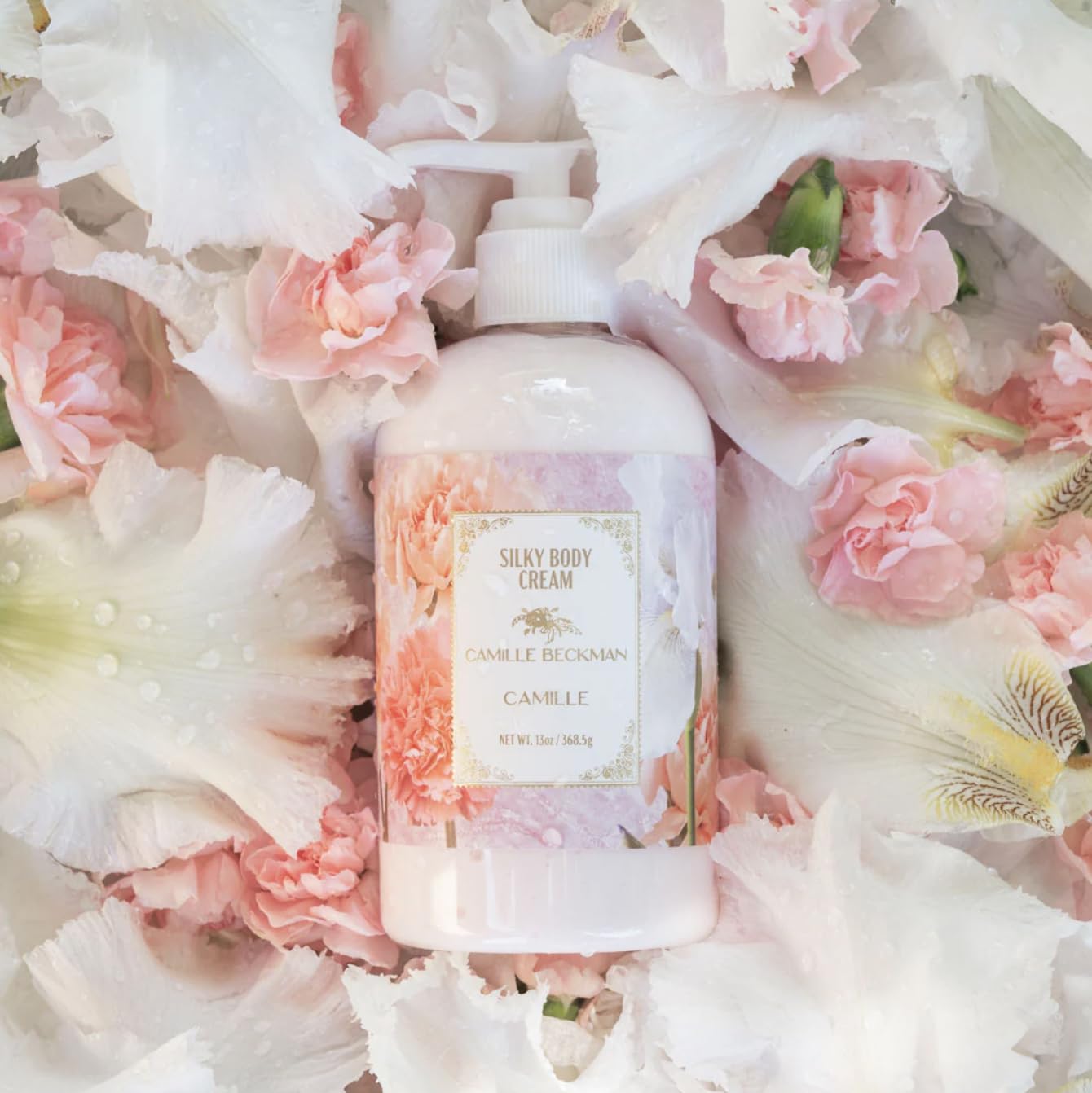 Camille Beckman Camille Scented Silky Body Cream, Daily Moisturizer for All Skin Types, Non-Greasy Vegan Formula to Nourish and Soften Hands and Body Beauty & Personal Care Camille Beckman