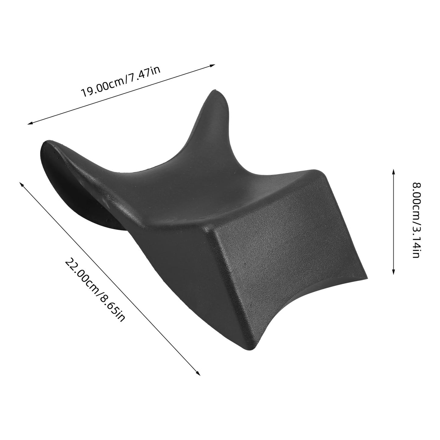 Beaupretty Shampoo Bowl Neck Cushion 8.66X7.48X3.14In Non-Slip Silicone Shampoo Bed Pillow Comfortable Neck Support for Salon Hair Washing and Bathtub Beauty and Personal Care Beaupretty