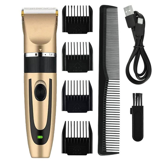 GLESVOWIO Hair Clipper Cutting Machine Electric Shaver Trimmer for Men Professional Recharg Beauty and Personal Care GLESVOWIO