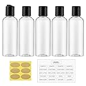 Travel Bottles for Toiletries 3.4 oz - Travel Size Containers for Shampoo Plastic - Small Empty Lotion Squeeze Bottle for Liquid TSA Approved - Leak Beauty & Personal Care owlyee