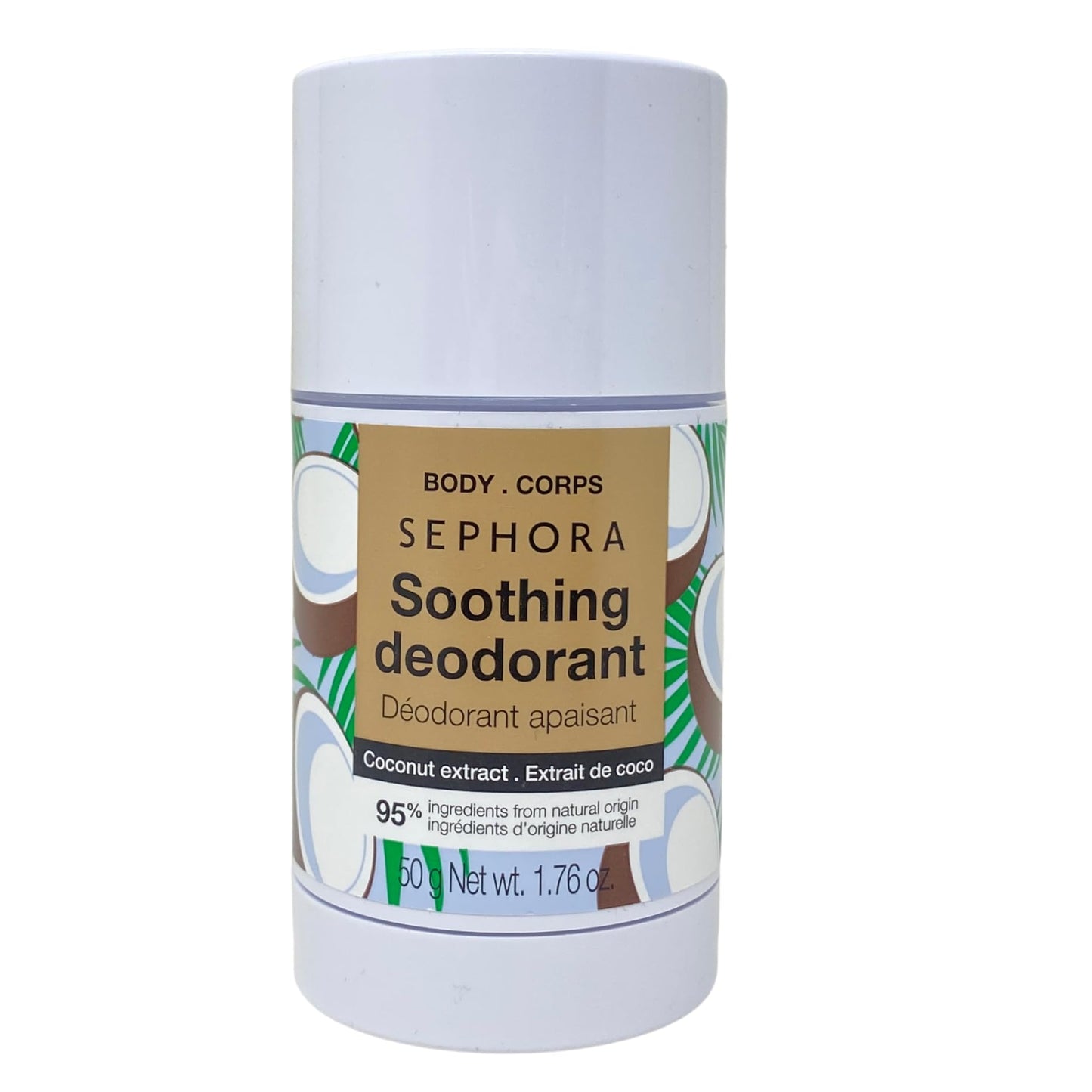 SEPHORA COLLECTION Solid Deodorant in Coconut + Aloe 1.76 oz / 50g Beauty and Personal Care SEPHORA