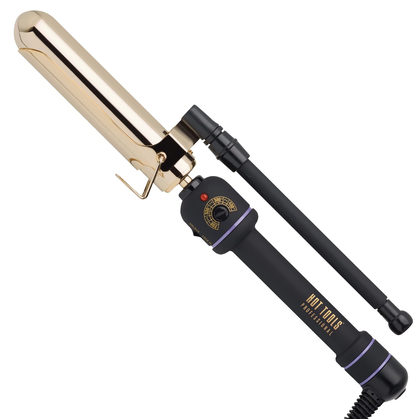 Hot Tools Pro Artist 24K Gold Marcel Iron | Long Lasting Curls, Waves (1-1/4 in) Beauty & Personal Care HOT TOOLS