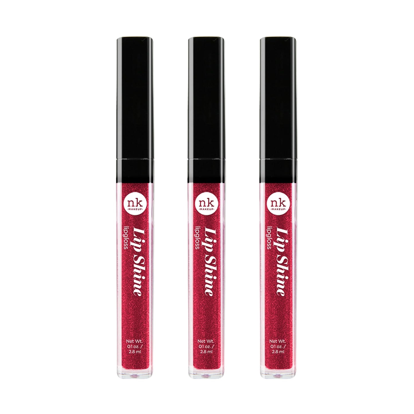 NICKA K NEW YORK Lipshine, Cosmetics, vibrant colors, bright colors, shining lips, lip shine, long lasting (AMZ256) Beauty & Personal Care NICKA K NEW YORK