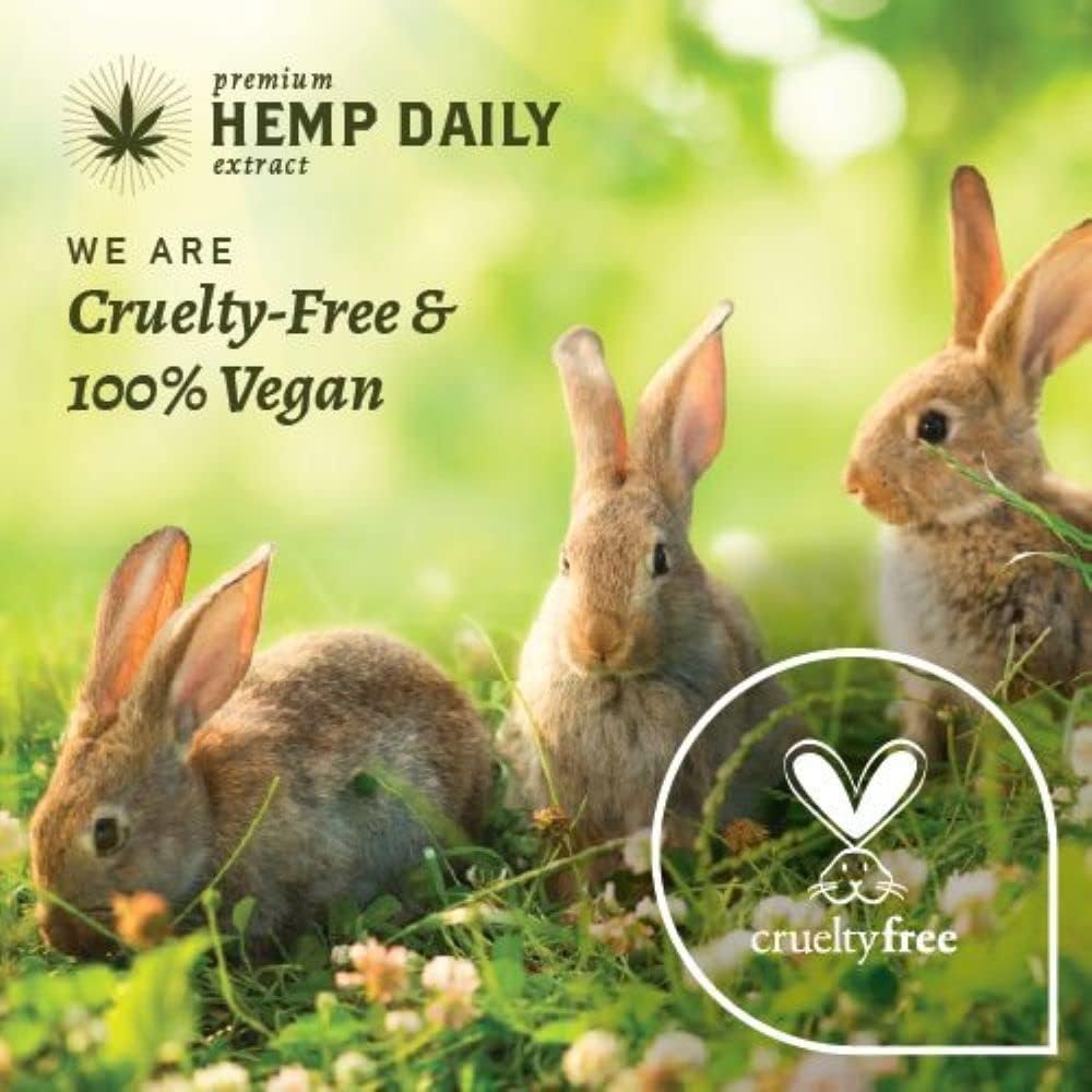 Hemp Daily Shampoo | Hemp, Argan, and Essential Oils | THC-free | 16 fl oz Beauty & Personal Care Premium Hemp Extract Daily