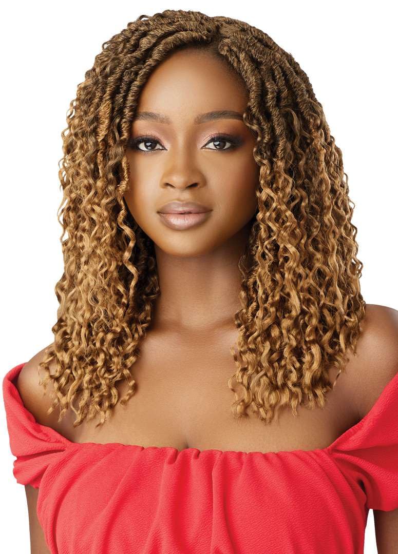 Outre X-Pression - Twisted Up - Original Boho Goddess Locs 12" 3X (DARK BROWN 2)