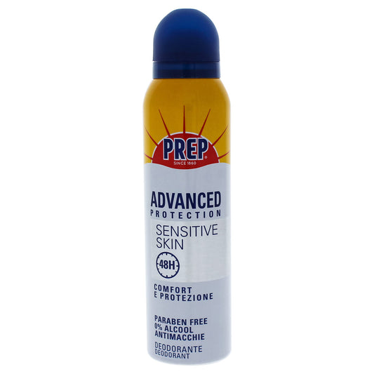 Advanced Protection Sensitive Skin Deodorant Spray by Prep for Unisex - 5 oz Deodorant Spray Beauty and Personal Care PREP